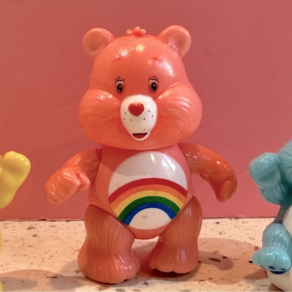 Care Bear Novelty Pencil Tops and Standing Bear for Collection or Play - Picture 3 of 9